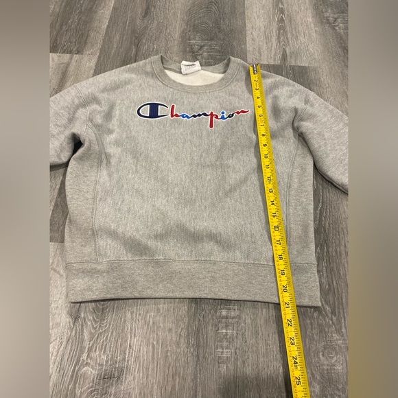 Women's Crew Neck Chenille Reverse Weave Sweatshirt Champion Size S - Picture 8 of 12